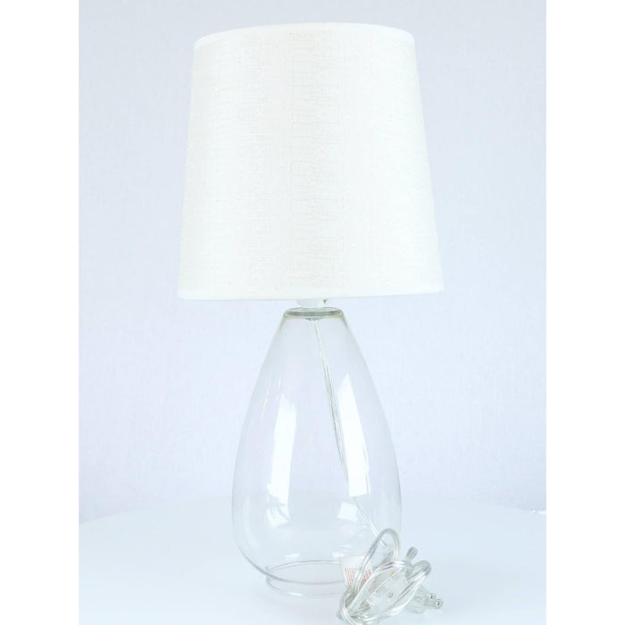 LAMP. MESA TRANSPARENTE 1L E27 60W