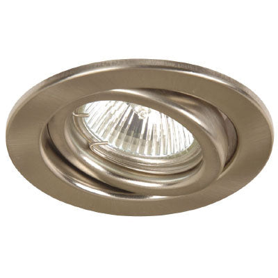 LAMP. TECHO NÍQUEL SATINADO 1L G5.3 50W