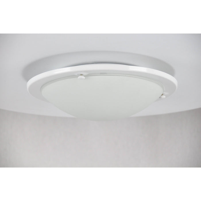 LAMP. TECHO BLANCO 1L E27 60W