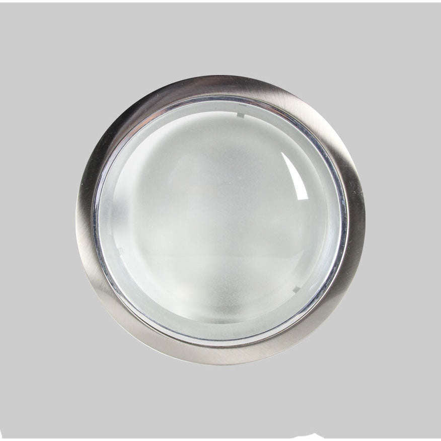 LAMP.TECHO E27*2L*9W  ACAB SATIN NIQUELLADO