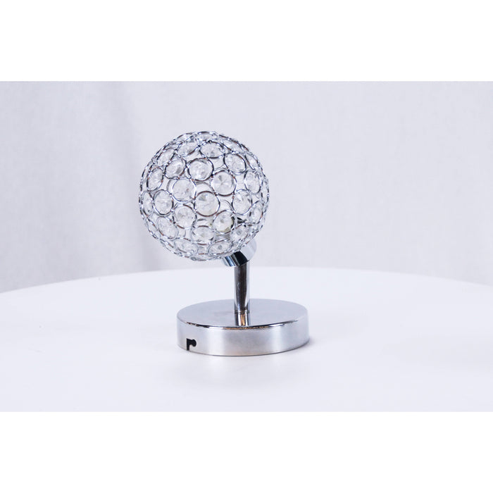 LAMP. REFLECTORA TECHO CROMO 1L G9 40W