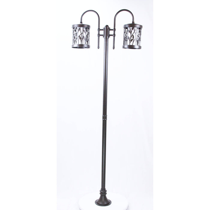 LAMP. EXT. POSTE CHOCOLATE 2L E27 60W