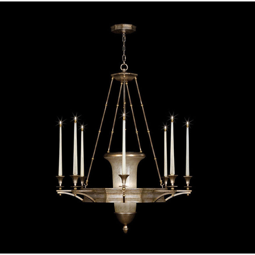 LAMP. COLGANTE CANDLELIGHT 21st CENTURY DORADO 11L G4 60W