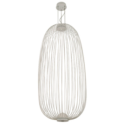 LAMP. COLGANTE BLANCO 1L GU10 50W
