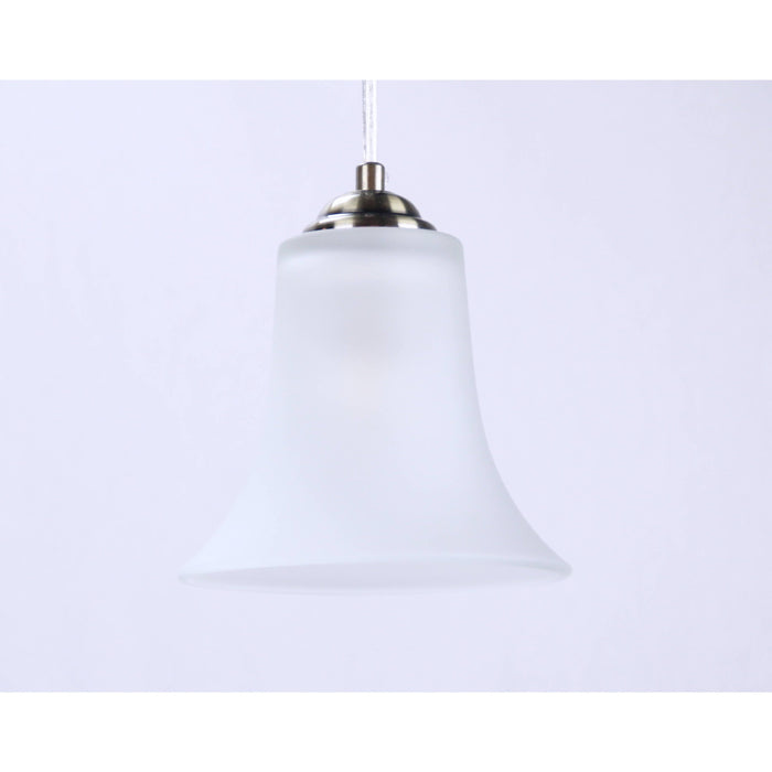 LAMP. COLGANTE BRONCE ANTIGUO 1L E27 60W (BASE ENROSCABLE)