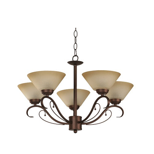 LAMP. COMBO TECHO Y PARED CHOCOLATE E27 60W