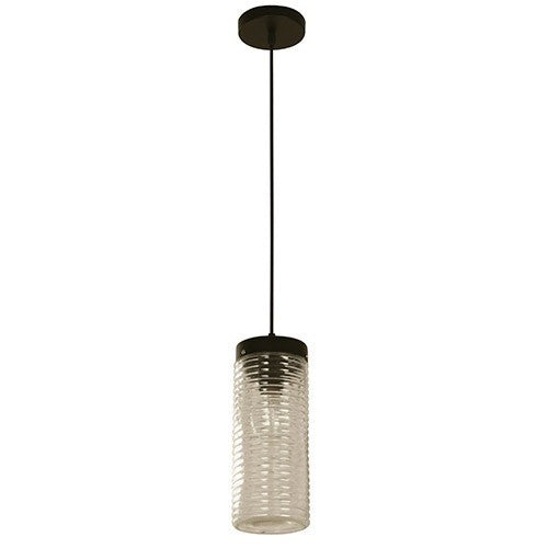 LAMP. COLGANTE NEGRO 1L E27 60W