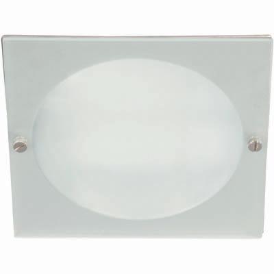 LAMP. TECHO E27*2L* 20W(N/B) ACAB. SATIN NIKELADO