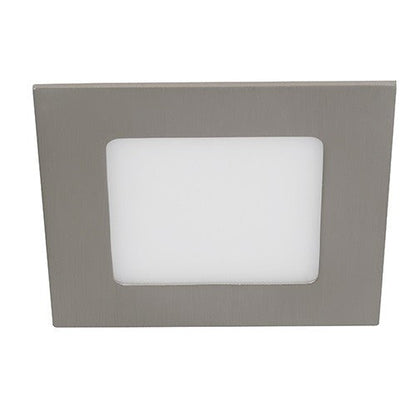 LAMP. LED TECHO NÍQUEL SATINADO 6W 100-277V 4000K