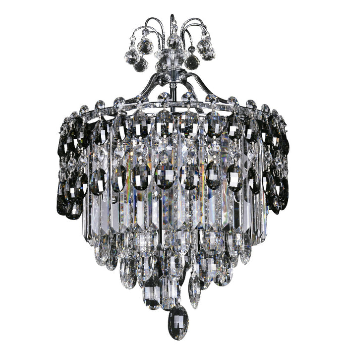 LAMP. TECHO CROMO 5L E14 40W