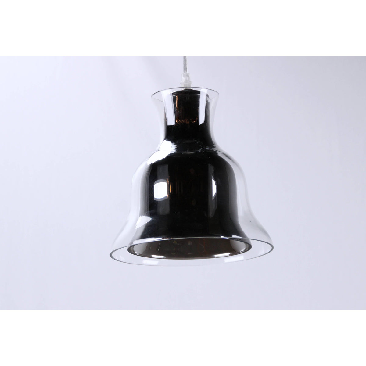 LAMP. COLGANTE NÍQUEL SATINADO 1L E27 60W