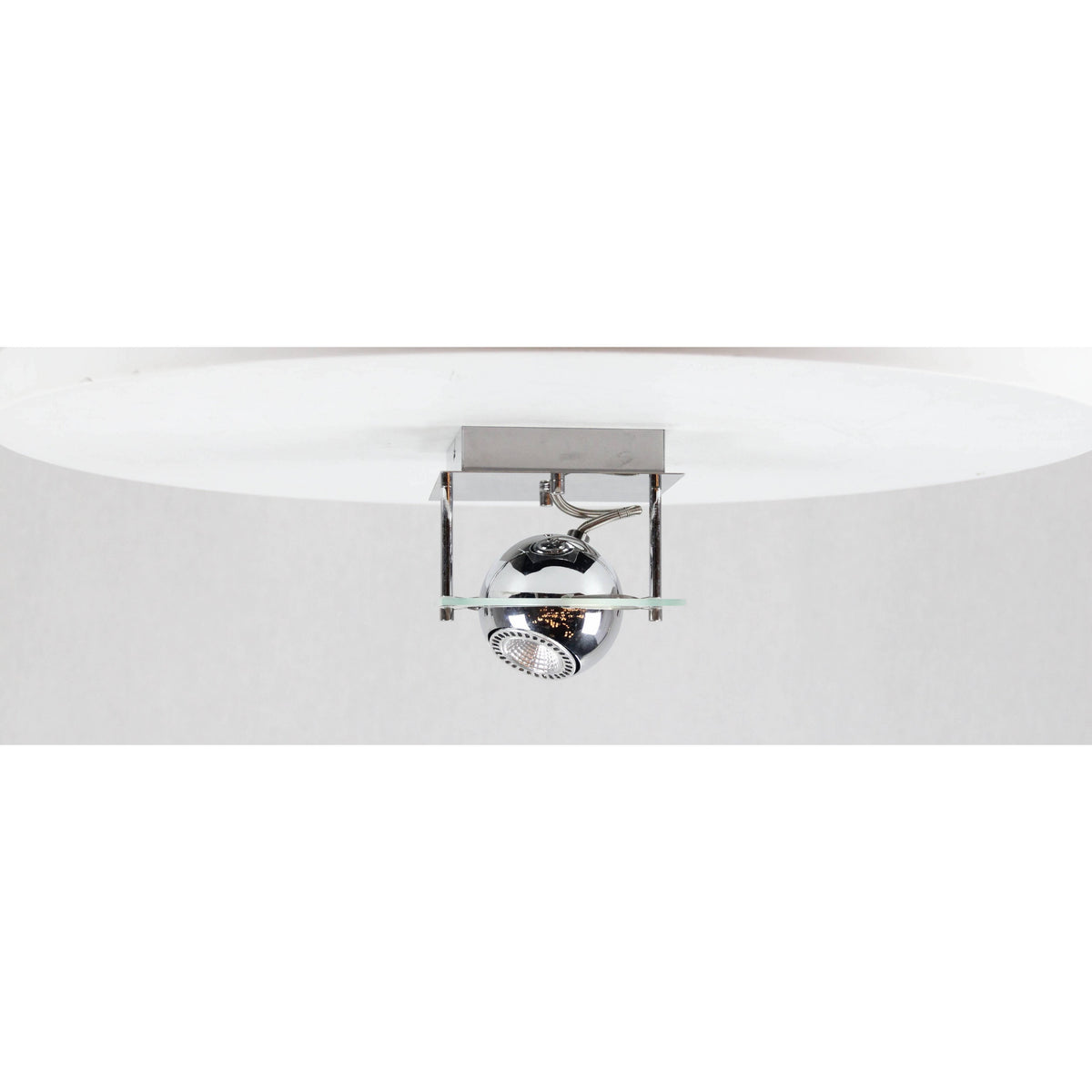 LAMP. TECHO REFLECTORA CROMO 1L GU10 50W