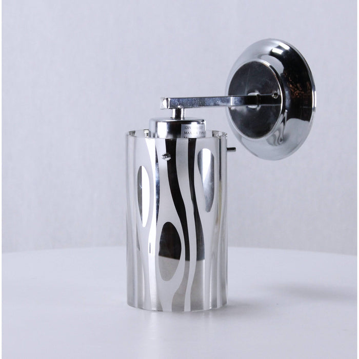 LAMP. PARED CROMO 1L E27 60W