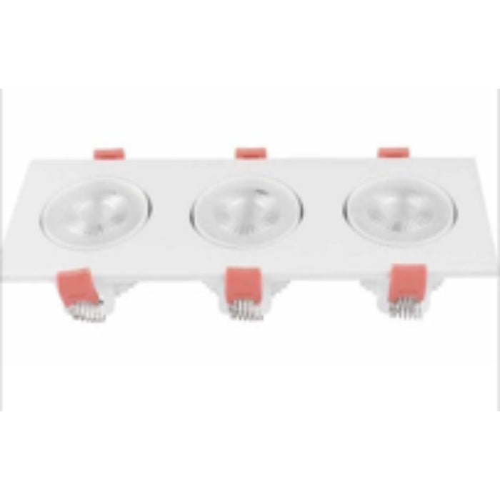 LAMP. LED EMPOTRABLE BLANCO 15W 100-240V 3000K MOVIBLE