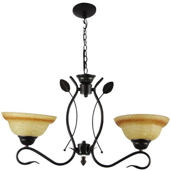 LAMP. TECHO CHOCOLATE 2L E27 60W