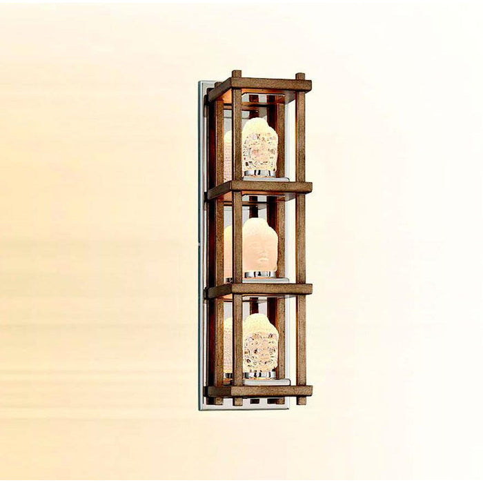 LAMP. LED PARED ENLIGHTENED BRONCE 3L 2.2W