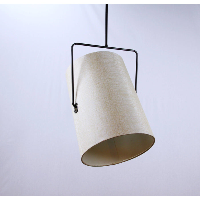 LAMP. COLGANTE BRONCE CEPILLADO 2L E14 40W