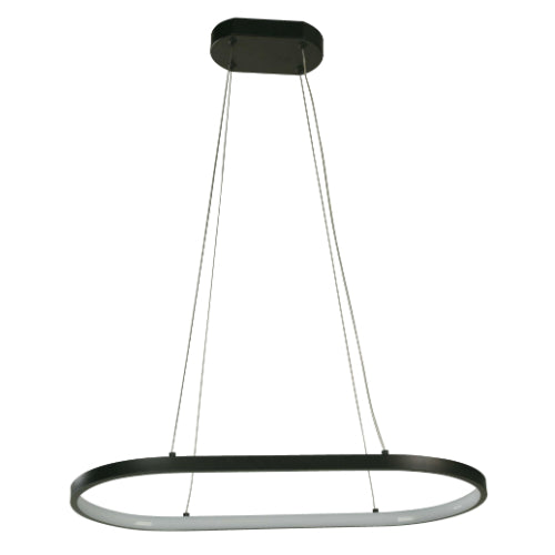 LAMP. LED TECHO NEGRO 24W 100-240V 3000K