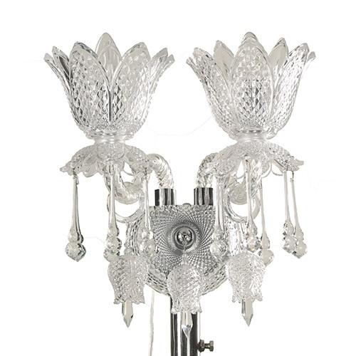 LAMP. PARED CROMO 2L E14 40W