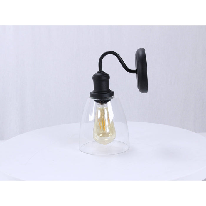 LAMP. PARED NEGRO 1L E27 40W