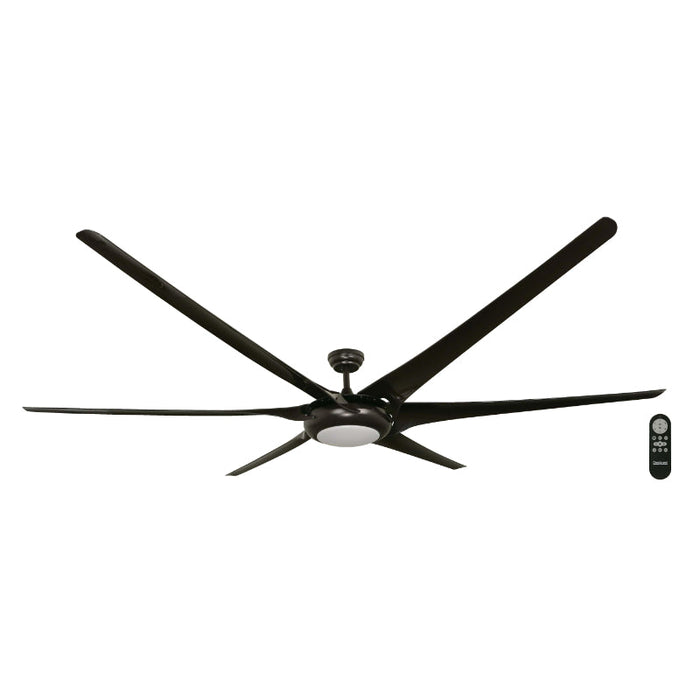 VENTILADOR LED DE TECHO CHOCOLATE DC 100" 24W 100-240V CCT CUERPO