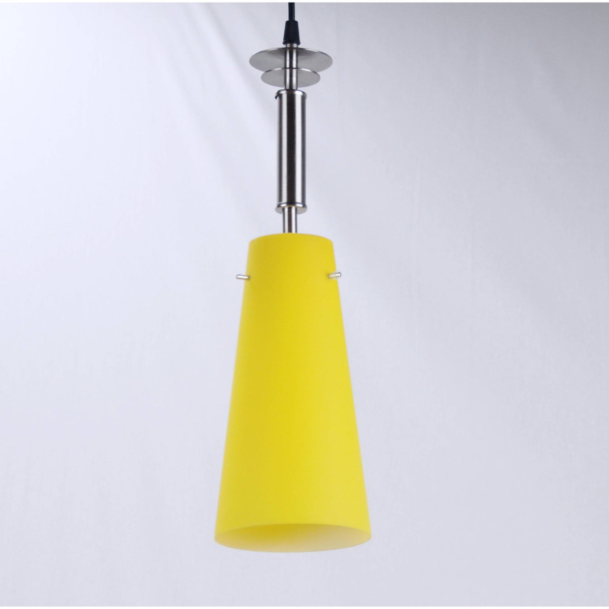 LAMP. COLGANTE AMARILLO 1L E27 60W