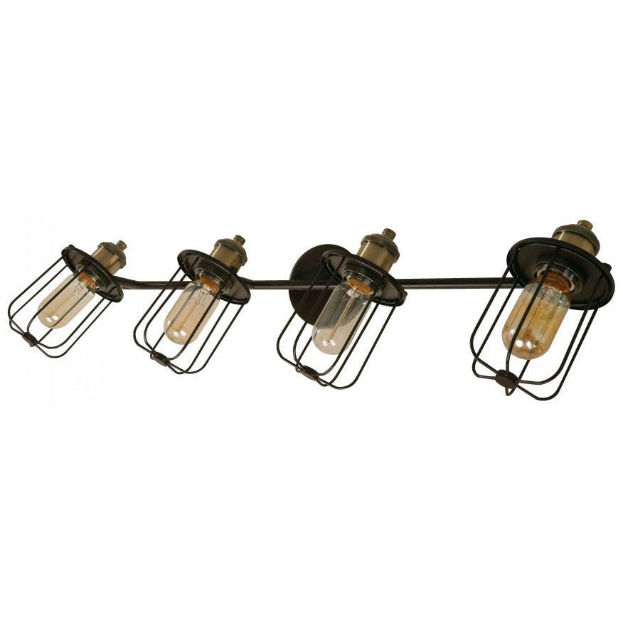 Lámpara Pared Chocolate 4L E27 40W