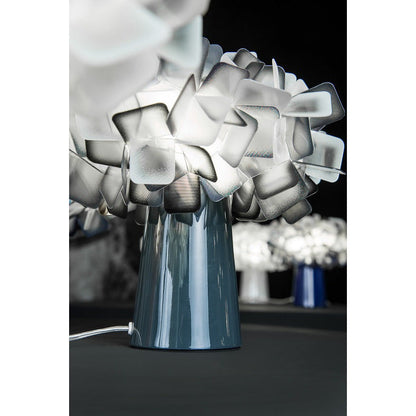 LAMP. MESA CLIZIA MINI GRIS 1L E14 6W