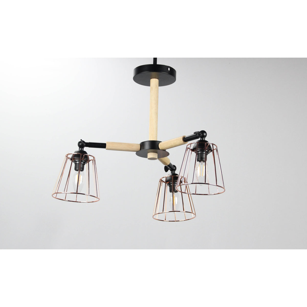 LAMP. TECHO NEGRO 3L E14 40W