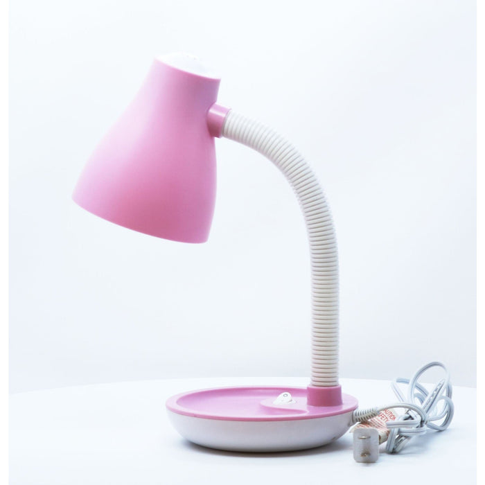 LAMP. ESCRITORIO ROSADO 1L E27 10W