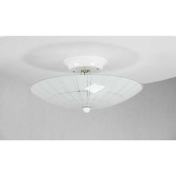 LAMP. TECHO BLANCO 2L E27 60W