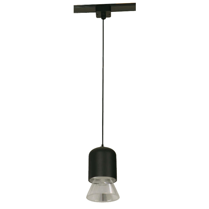 LAMP. LED COLGANTE RIEL MAGNETICO NEGRO 48V 6W 3000K