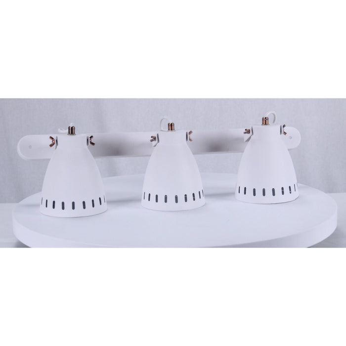 Lámpara Pared Reflectora Blanco 3L E27 60W