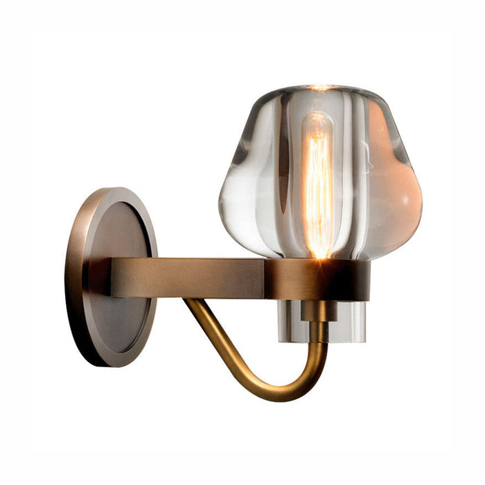 LAMP. PARED BRONCE 1L E14 40W