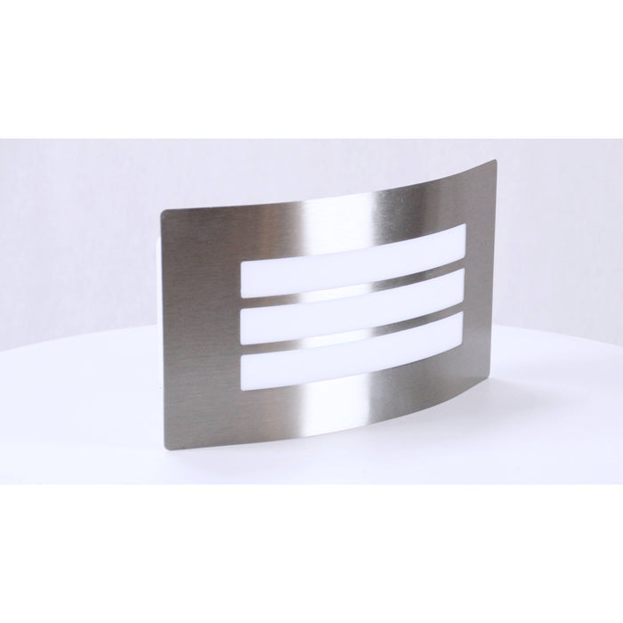 LAMP. EXT. PARED PLATEADO 1L E27 40W