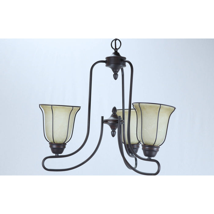 LAMP. TECHO CHOCOLATE 3L E27 60W