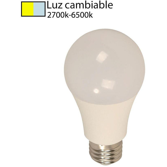 BOMBILLO LED INTELIGENTE A60 E27 10W 120V 2700-6500K