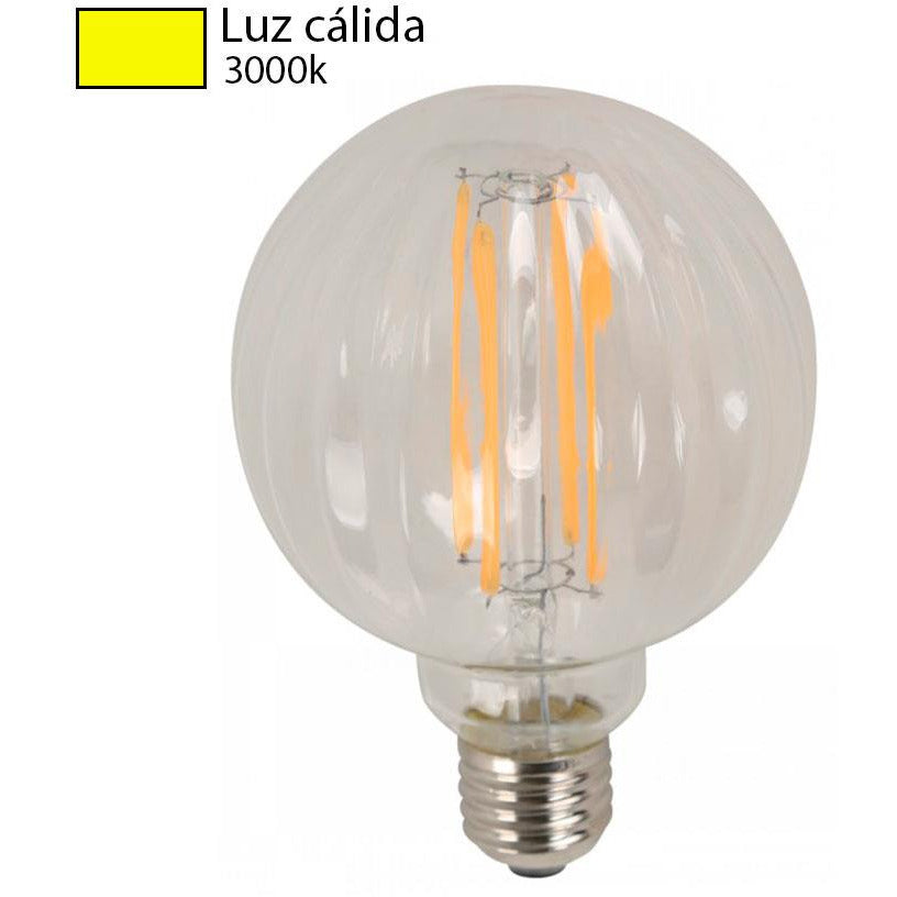 BOMBILLO LED FILAMENTO G95 E27 4W 85-265V 3000K