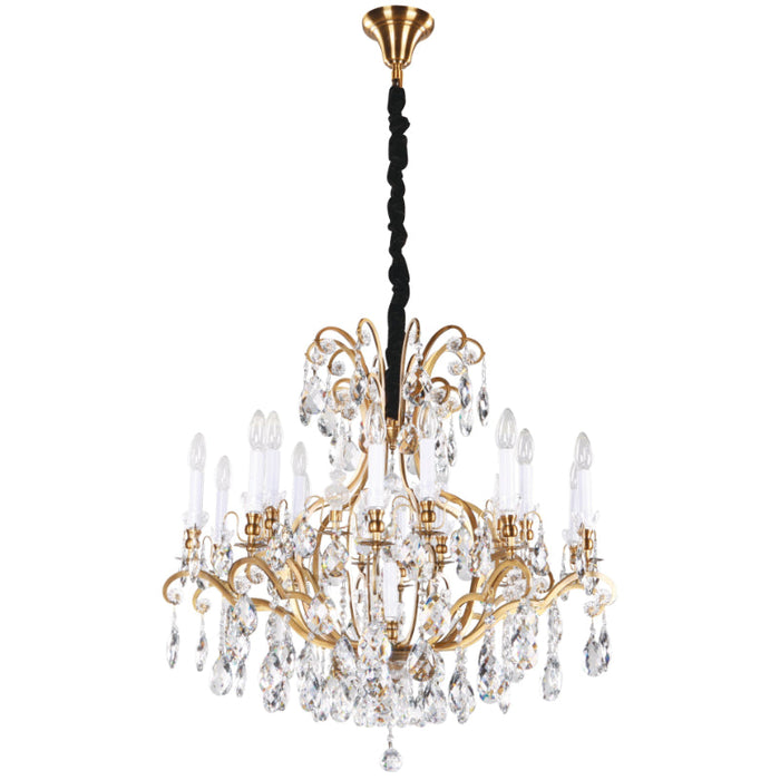 LAMP. COLGANTE BRONCE 12L E14 40W