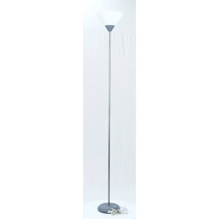 LAMP. PIE PLATEADO 1L E27 60W