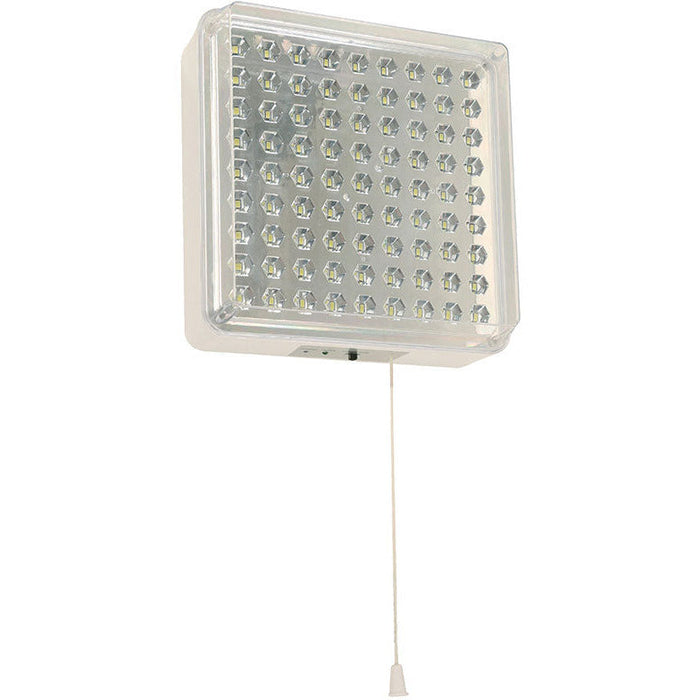 LAMP. LED PARED EMERGENCIA BLANCO 1L 3W 100-277V 6500K