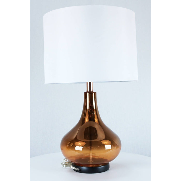 LAMP. MESA COBRE 1L E27 100W