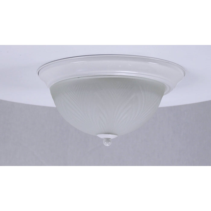 LAMP. TECHO BLANCO SATINADO 2L E27 60W