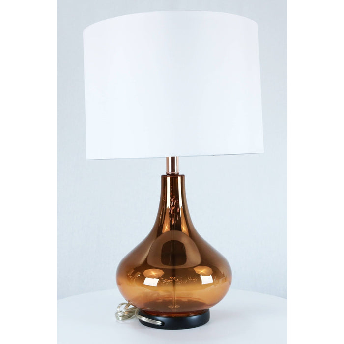 LAMP. MESA COBRE 1L E27 100W