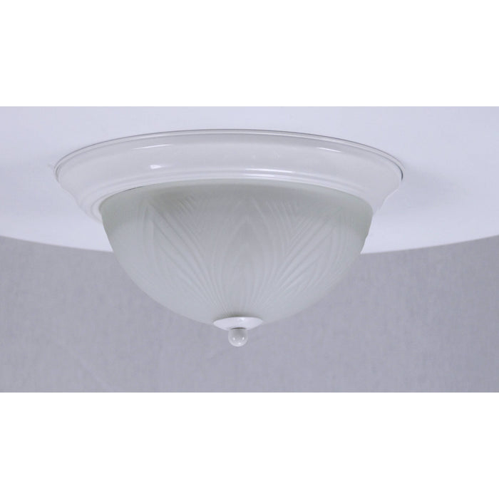 LAMP. TECHO BLANCO SATINADO 2L E27 60W