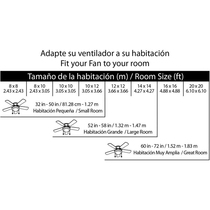 VENTILADOR LED DE TECHO 42" BRONCE ANTIGUO 1L 36W 3000/4500/6500K CON CONTROL REMOTO (DC MOTOR)