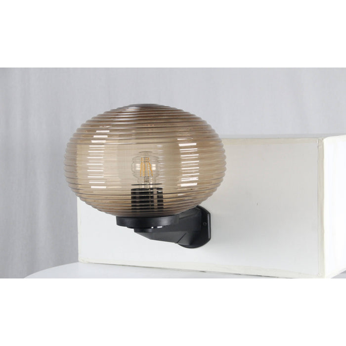 LAMP. EXT. PARED NEGRO 1L E27 60W (CONVERTIBLE A POSTE)