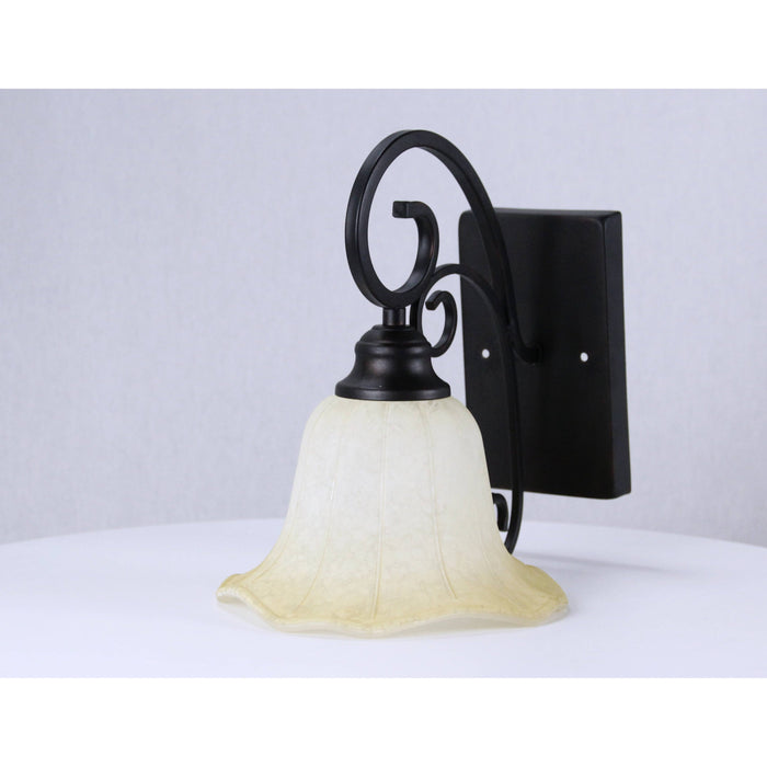 LAMP. PARED CHOCOLATE 1L E27 60W