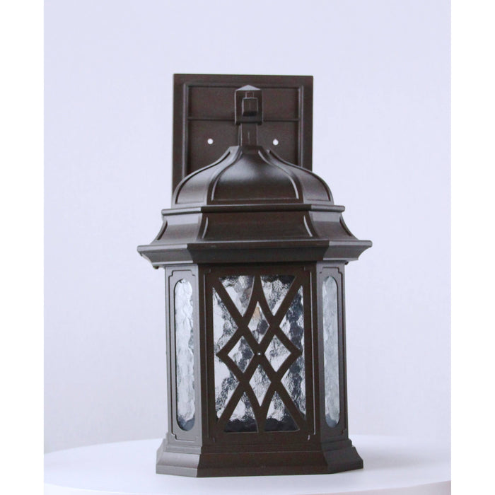 LAMP. EXT. PARED CHOCOLATE 1L E27 60W