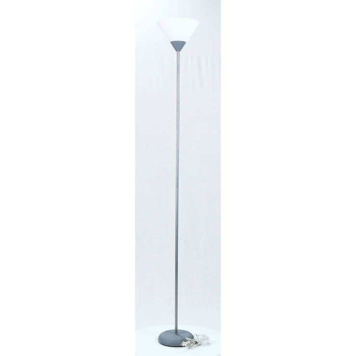 LAMP. PIE PLATEADO 1L E27 60W